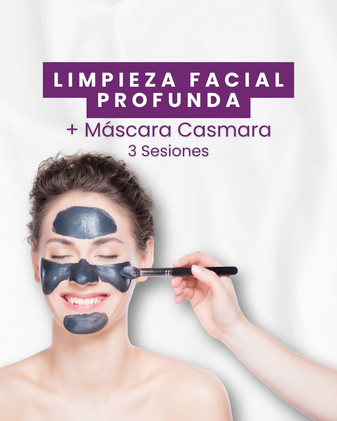 3 LIMPIEZAS FACIALES PROFUNDAS + MÁSCARA CASMARA