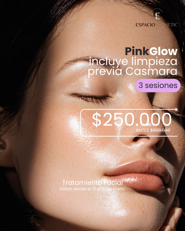 Pink Glow x 3 sesiones