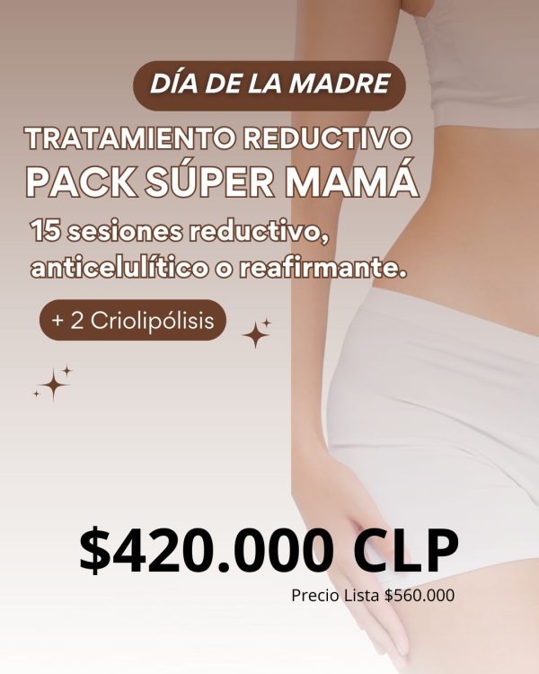Promoción Día de la Madre | Tratamiento Reductivo Pack Súper Mamá