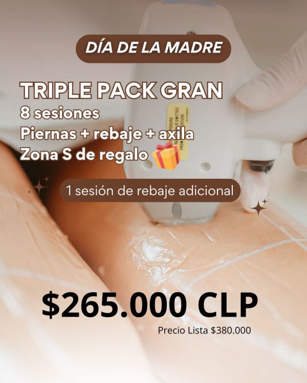 Promoción Día de la Madre | Triple Pack Gran (8 Sesiones)
