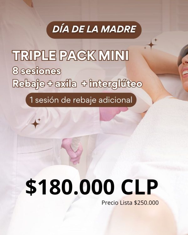 Promoción Día de la Madre | Triple Pack Mini (8 Sesiones)