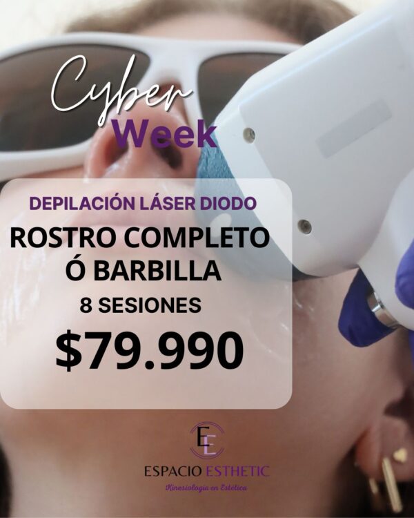 Cyber Week Rostro Completo o Barbilla