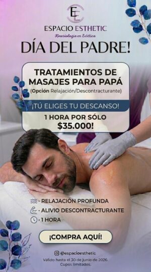Día del Padre Masaje 1 hora