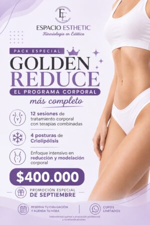 Golden Reduce - Promoción Flash