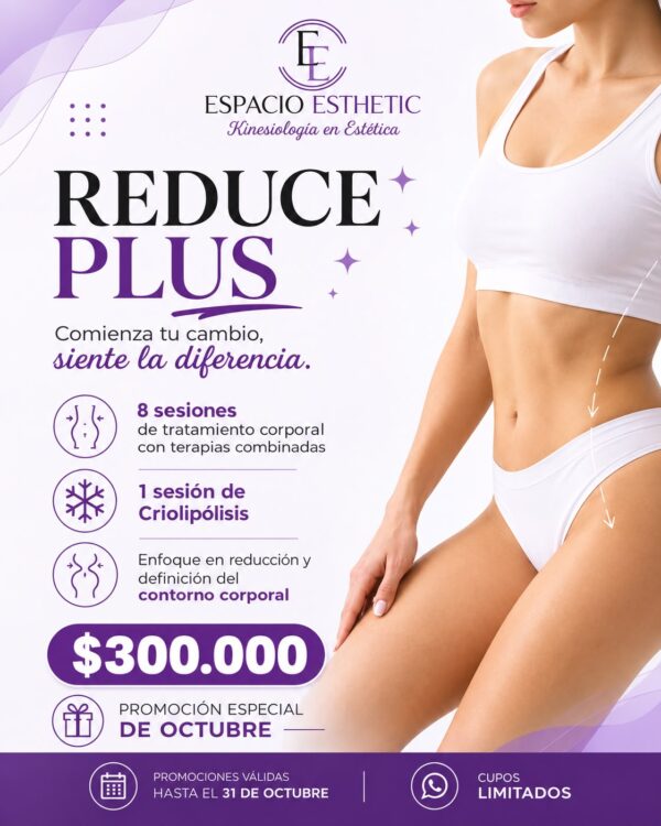 Pack Reduce Plus: Tratamiento Corporal + Criolipólisis 💜